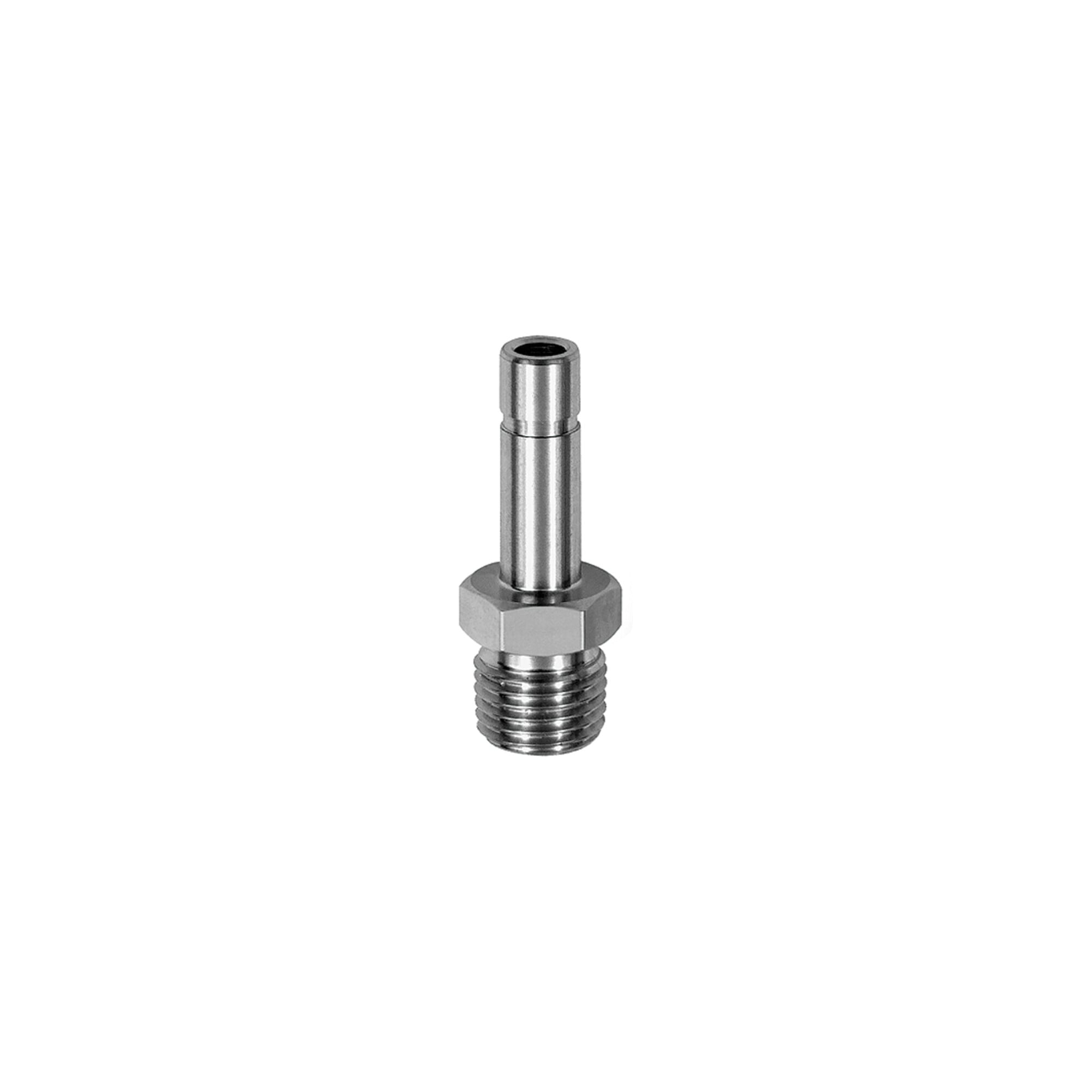 Riegler Gewinde-Stecknippel, R 1/4 a. , Stecknippel 6 mm, ES 1.4404