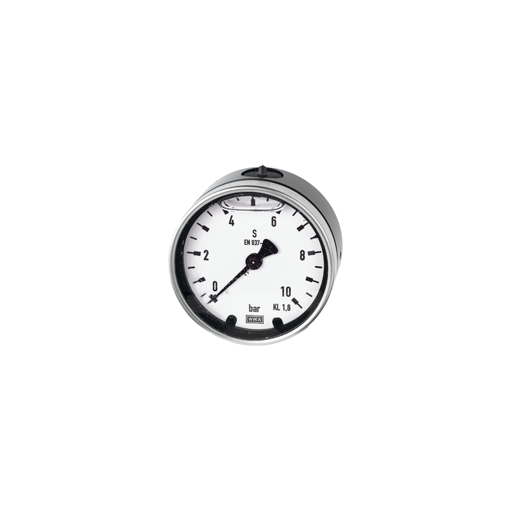 Riegler Glyzerinmano., Metallgeh., G 1/4 hinten zentr., 0-40,0 bar, Ã ̃ 63