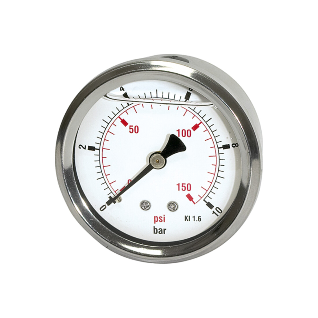 Riegler Glyzerinmano « pressure line » G 1/4 arrière 0-600 bar/8500 psi, Ø63