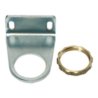 Riegler Haltewinkel mit Mutter M30x1,5