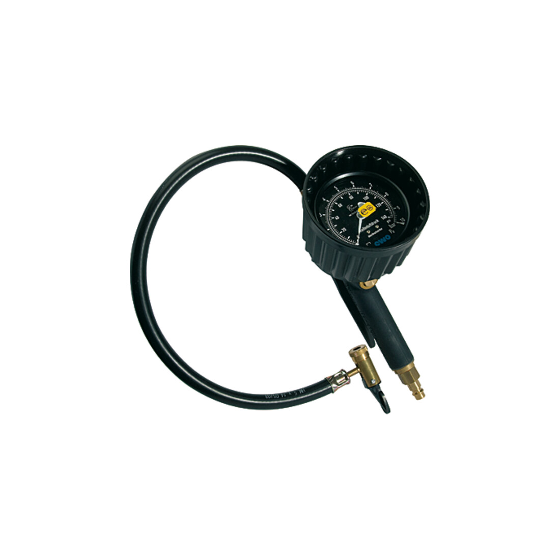 Riegler Handreifenfüllmesser, HS, Mano Durchmesser 80 mm, geeicht, 0-4 bar/56 psi