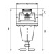 Riegler Hochdruckregler 60 bar, inkl. Mano., G 1, Regelbereich 0,5-12 bar-3