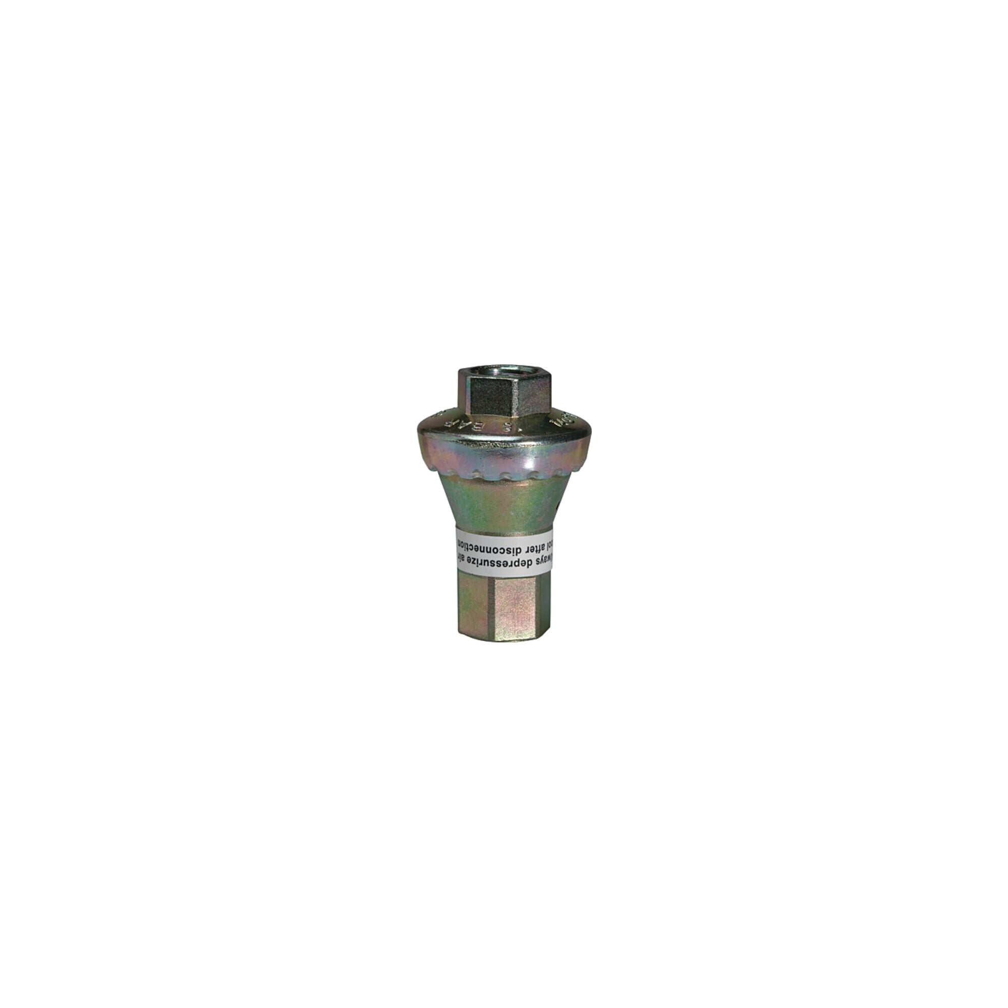 Riegler Inline-Druckregler, 2 x IG, ohne Sekundärentlüftung, G 1/4, 7 bar