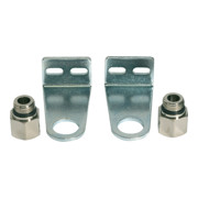 Riegler Jeu d'équerres de fixation pour vannes, H 30,0 mm, G 1/8-1