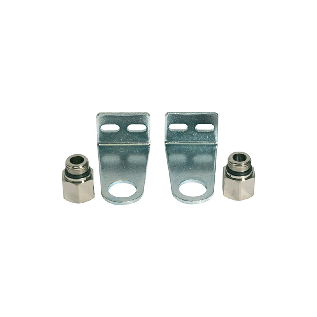 Riegler Jeu d'équerres de fixation pour vannes, H 30,0 mm, G 1/8