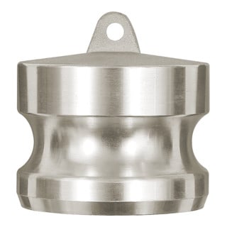 Riegler Kamlok bouchon de fermeture, type DP, alu, BG 3, Ø bouchon 92