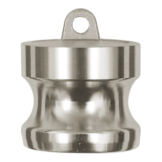 Riegler Kamlok bouchon de fermeture, type DP, ES 1.4401, 2 1/2, Ø bouchon 76