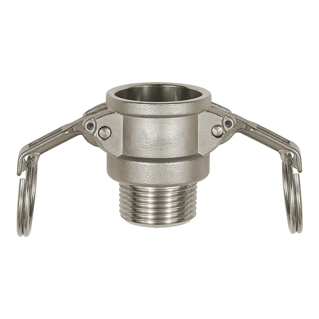 Riegler Kamlok prise rapide avec filetage mâle, type B, ES 1.4401, R 2 1/2