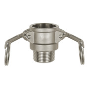 Riegler Kamlok prise rapide avec filetage mâle, type B, ES 1.4401, R 4-1