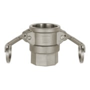 Riegler Kamlok prise rapide femelle, type D, ES 1.4401, G 4-1