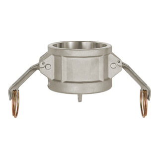 Riegler Kamlok-Verschlusskappe, Typ DC, Alu, BG 1 1/4, für Stecker-Ã˜ 45