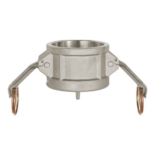 Riegler Kamlok-Verschlusskappe, Typ DC, Alu, BG 2 1/2, für Stecker-Ã˜ 76