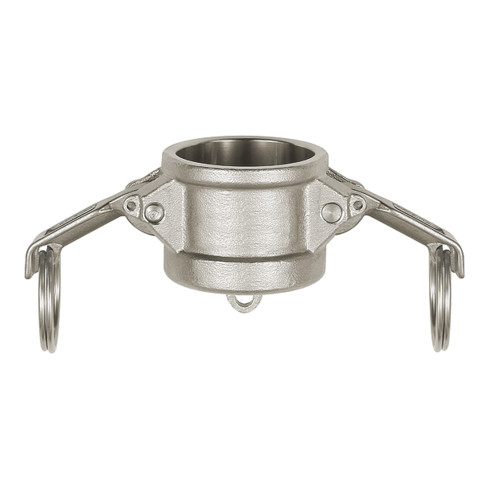 Riegler Kamlok-Verschlusskappe, Typ DC, ES 1.4401, für Stecker-Ø 37 mm
