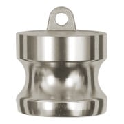 Riegler Kamlok-Verschlussstecker, Typ DP, ES 1.4401, 2 1/2, Stecker-Ã˜ 76