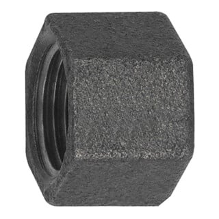 Riegler Kappe 300, Rp 2 i. Temperguss schwarz
