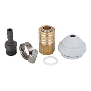 Riegler Kit de raccordement pneumatique, incl. coupleur NW 7,2 et embout LW 9