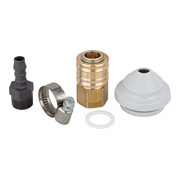 Riegler Kit de raccordement pneumatique, incl. coupleur NW 7,2 et embout LW 9-1
