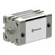 Riegler Kompaktzylinder, doppeltwirkend, IG, K-Ø50, Hub25, G1/8, ISO21287