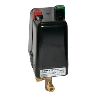 Riegler Kompressoren Pressostat, avec valve de décharge, G 1/2, 2,5-16 bar