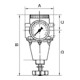 Riegler Konstant-Druckregler inkl. Manometer, BG 1, G 3/8, 0,5 - 6 bar-3