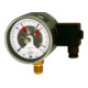 Riegler Kontaktmanometer, G 1/2 radial unten, Messber. 0-10,0 bar, Ã˜ 100-1