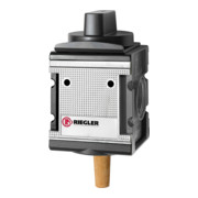 Riegler Kugelhahn 3/2-Wege »multifix«, abschließbar, BG 4, G 1-1