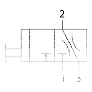 Riegler Kugelhahn 3/2-Wege »multifix«, abschließbar, BG 5, G 1-4