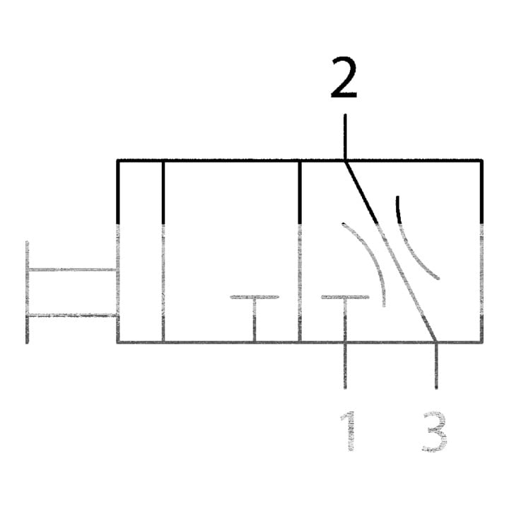 Riegler Kugelhahn 3/2-Wege »multifix«, abschließbar, BG 5, G 1