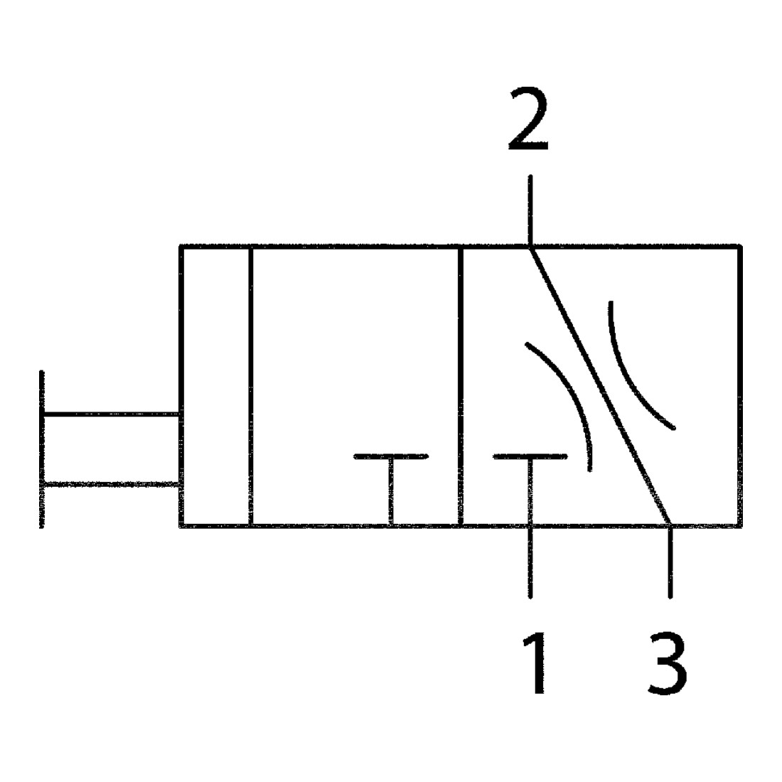 Riegler Kugelhahn 3/2-Wege »multifix«, abschließbar, BG 5, G 1