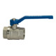 Riegler Kugelhahn »valve line«, Handhebel blau, MS vern., IG/IG, G 1 1/2-1