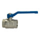 Riegler Kugelhahn »valve line«, Handhebel blau, MS vern., IG/IG, G 1/4-1