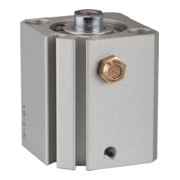 Riegler Kurzhubzylinder »ASQ« einfachwirkend, Kolben-Ã˜ 25, Hub 20, M5x0,8