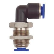 Riegler L-Schott-Steckverbindung »Blaue Serie« mini, M12x1,0, Schl.-Ã˜ 6-1