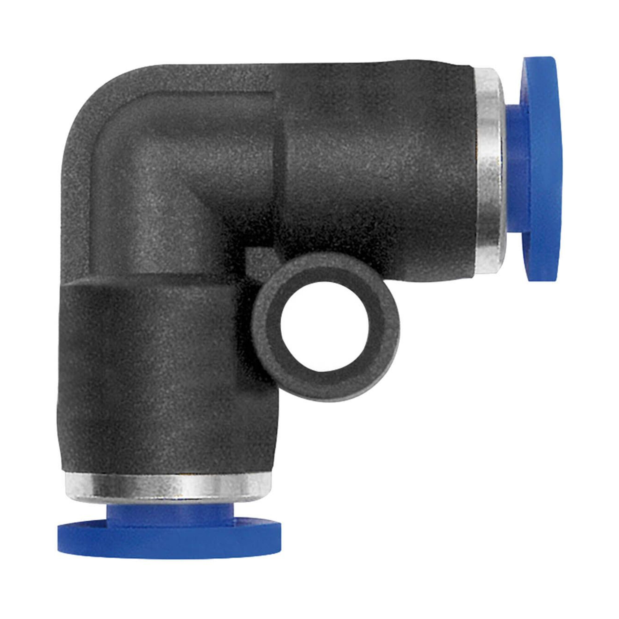 Riegler L-Steckverbindung »Blaue Serie« mini, für Schlauch-Außen-Ã ̃ 6, 137.006M