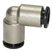 L-Steckverbindung Messing vernickeltSerie click-clock Schlauch-D 8