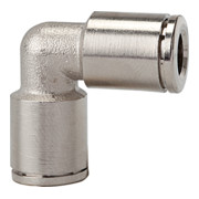 Riegler L-Steckverbindung »metallica«, für Schlauch-Außen-Ã˜ 10, MS vern.