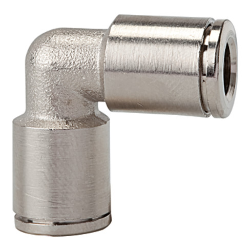 Riegler L-Steckverbindung »metallica «, für Schlauch-Außen-Ø 4, MS vern.