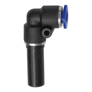 Riegler L-Steckverbindung, Stecknippel 8 mm »Blaue Serie«, Schlauch-Ã˜ 6