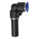 Riegler L-Steckverbindung, Stecknippel 8 mm »Blaue Serie«, Schlauch-Ã˜ 6-1
