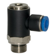 Riegler L-Steckverschraubung »Blaue Serie«, drehbar, G 1/8 a., L=24,5mm-1