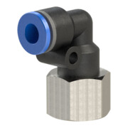 Riegler L-Steckverschraubung  »Blaue Serie «, drehbar, G 3/8 innen, Ã˜ 6 mm-1