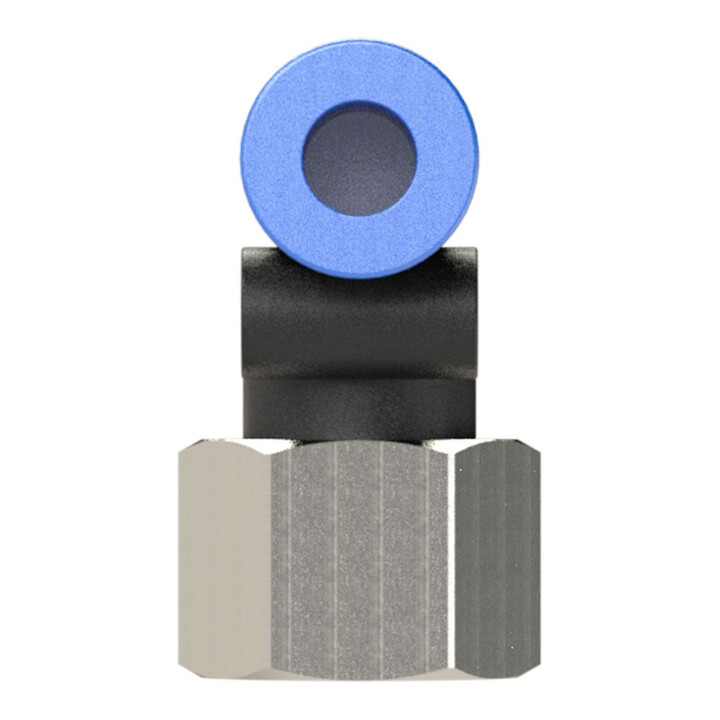 Riegler L-Steckverschraubung  »Blaue Serie «, drehbar, G 3/8 innen, Ã˜ 6 mm