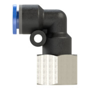 Riegler L-Steckverschraubung  »Blaue Serie «, drehbar, G 3/8 innen, Ã˜ 6 mm-4