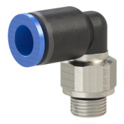 Riegler L-Steckverschraubung »Blaue Serie«, drehbar, M5 außen, Ã˜ 4 mm-1