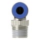 Riegler L-Steckverschraubung »Blaue Serie«, drehbar, R 1/2 außen, Ø 8 mm
