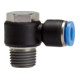 Riegler L-Steckverschraubung »Blaue Serie« drehbar, R3/8 a., max.15, Ã˜8mm-1