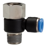 Riegler L-Steckverschraubung »Blaue Serie«, drehbar, Rc/R 1/2 i./a. Ã˜10mm-1