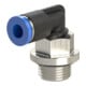 Riegler L-Steckverschraubung »Blaue Serie« mini, drehbar, M3, 125.003-4M