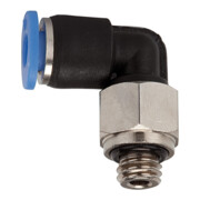 Riegler L-Steckverschraubung »Blaue Serie« mini, drehbar, M7, PL-76-1