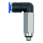 RIEGLER L-Steckverschraubung Blaue Serie mini lang, drehbar-1